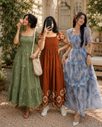 Elegant Floral Maxi Dresses for Women – Premium Summer Collection
