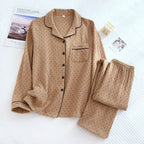 Korean Cute Floral 2-Piece Sleepwear Set