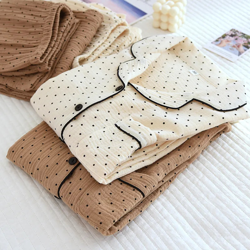 Korean Cute Floral 2-Piece Sleepwear Set