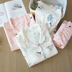 Premium Korean Pajama Night Suit – 2 Pcs Combo