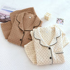 Korean Cute Floral 2-Piece Sleepwear Set